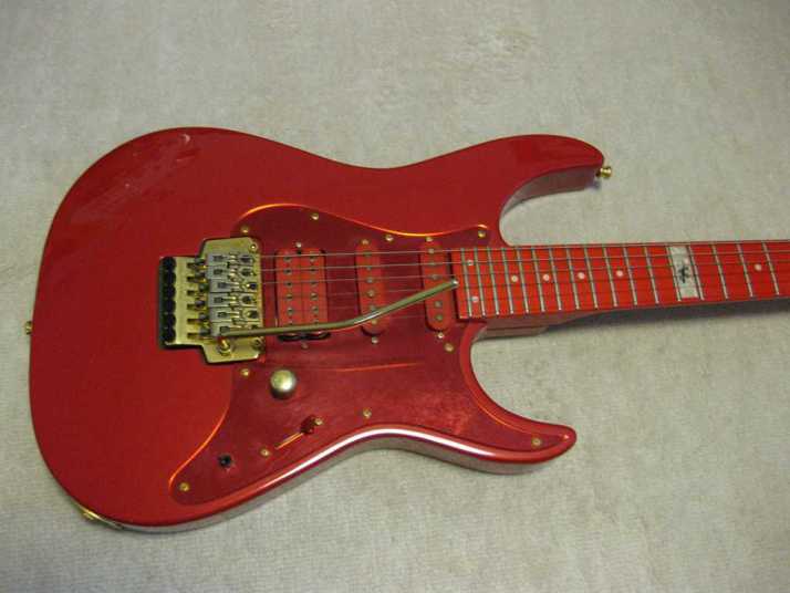 Fernandes Strat L'Arc～en～Ciel Ken Model Red