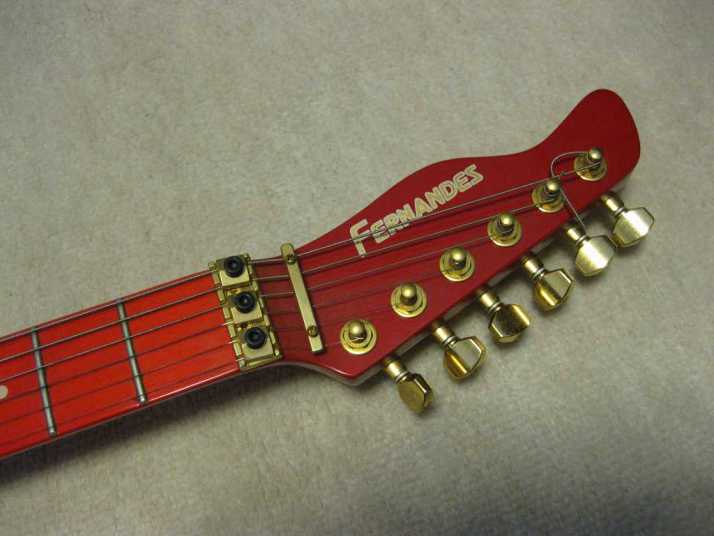 Fernandes Strat L'Arc～en～Ciel Ken Model Red