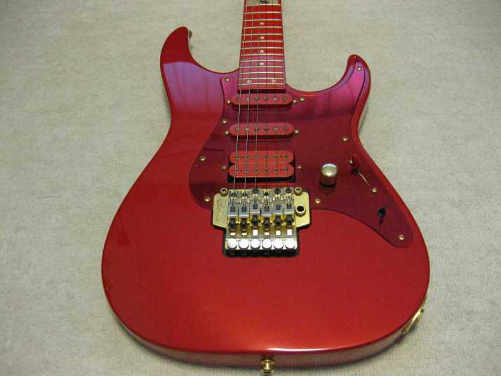 Fernandes Strat L'Arc～en～Ciel Ken Model Red