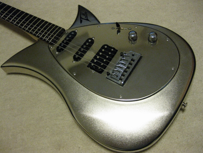 Tokai 1997 made Talbo A-130 Aluminum Guitar Good condition w/Hard Case